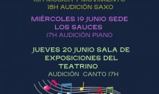 Audiciones de los Alumnos de la Escuela Insular de Música de La Palma en la Sede de San Andrés y Sauces