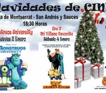 Navidades de Cine en San Andrés y Sauces