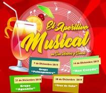 Los Sábados Tómate el Aperitivo Musical en San Andrés y Sauces – DICIEMBRE