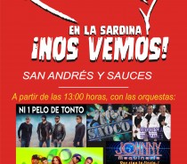 Entierro de la Sardina San Andrés y Sauces 2020 con la actuación de  “Ni 1 Pelo de Tonto” “Saoco  “Tropicana´s”, “Johnny Maquinaria” y “El Combo Dominicano”