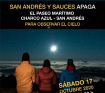 Apaga la Luz y Enciende las Estrellas en San Andrés y Sauces donde se realizará una Observación del Cielo y las Estrellas con Telescopios