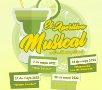 Los Sábados Tómate el Aperitivo Musical en San Andrés y Sauces MAYO 2022