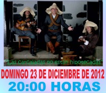 Concierto del Trío Zapatista. Domingo 23 de Diciembre. Plaza de Montserrat a las 20:00 horas