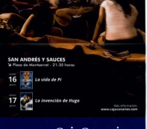 Proyección de Cine el 16 y 17 de Agosto de 2013 en San Andrés y Sauces