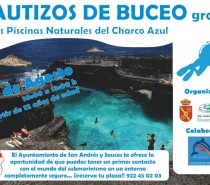 Bautizos de Buceo en Las Piscinas Naturales del Charco Azul