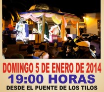 Cabalgata de Reyes en San Andrés y Sauces, Domingo 5 de Enero de 2014 a partir de las 19 horas