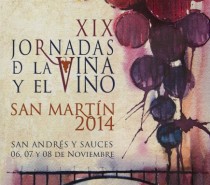 Las XIX Jornadas de la Viña y el Vino San Martín 2014 se celebrará del 3 al 8 de noviembre en el municipio de San Andrés y Sauces.