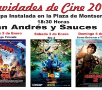 Navidades de Cine 2015 en San Andrés y Sauces