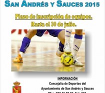 Torneo de Futbol Sala “Victor Sangil”. San Andres y Sauces 2015