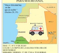 Rastro Solidario ” Se necesita ambulancia para Mauritania”. Cripta de la Iglesia Ntra. Sra. de Montserrat