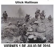 Conferencia “La Batalla del Somme 100 Años Después”, por el Doctor en Historia Ulick Hallinan
