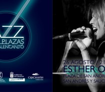 Concierto de Jazz de Esther Ovejero en la Plaza de San Andrés