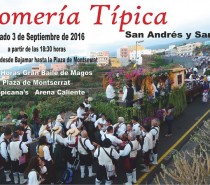 Romería Típica, Sábado 3 de Septiembre a las 18:30 Horas. Bajamar