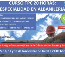 Curso de TPC 20 Horas: Especialidad en Albañileria