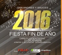 Fiesta de Fin de Año 2016 en San Andrés y Sauces