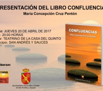 Presentación del Libro de poesía “Confluencias” de la escritora María Concepción Cruz Pentón