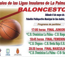 Finales de las Ligas Insulares de La Palma de Baloncesto en San Andrés y Sauces