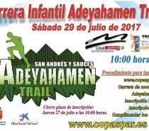 Carrera Infantil Adeyahamen Trail 2017