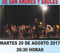 Concierto de la Banda Municipal de Música de San Andrés y Sauces