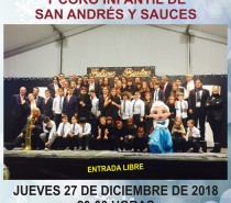 Concierto de la Banda Municipal de Música Los Nacientes y el Coro Infantil de San Andrés y Sauces, en la Carpa instalada en la Plaza de Montserrat, en San Andrés y Sauces