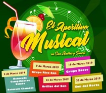 Los Sábados Tómate el Aperitivo Musical en San Andrés y Sauces