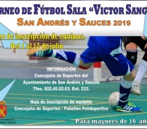 Torneo de Fútbol Sala “Victor Sangil” San Andrés y Sauces 2019