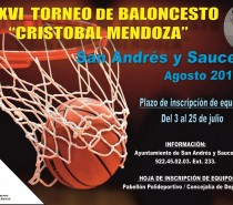 Torneo de Baloncesto Cristobal Mendoza San Andrés y Sauces 2019