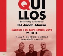 Concierto del Grupo Los Coquillos y el DJ. Jacob Alonso