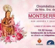 Retransmisión de la Celebración de la Eucaristía en Honor a Ntra. Sra. De Montserrat 2020