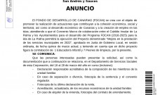 ANUNCIO EMPLEO. Fondo de Desarrollo de Canarias (FDCAN) 2022