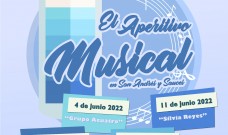Los Sábados Tómate el Aperitivo Musical en San Andrés y Sauces JUNIO 2022