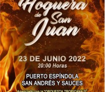 Hoguera de San Juan 2022 Puerto Espíndola