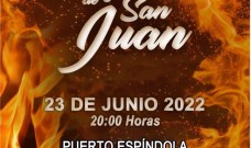 Hoguera de San Juan 2022 Puerto Espíndola
