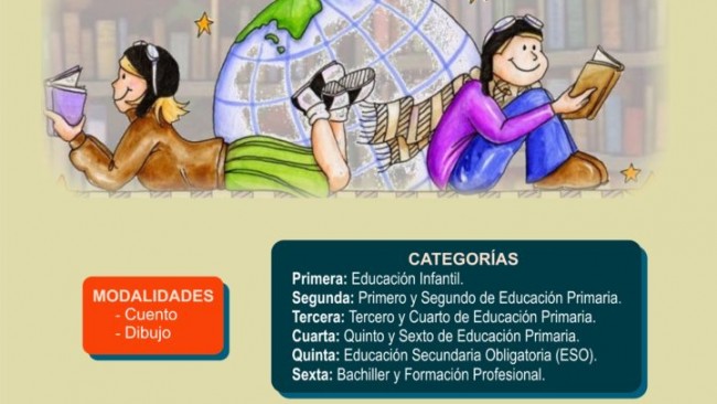 Concurso de Cuento y Dibujo Infantil y Juvenil para Conmemorar el Día del Libro
