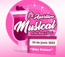 Los Sábados Tómate el Aperitivo Musical en San Andrés y Sauces con la actuación del “Dúo Palma”