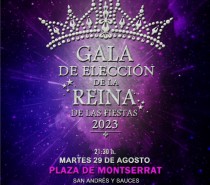 Gala de Elección de la Reina de las Fiestas Patronales en Honor a Ntra. Sra. De Montserrat de San Andrés y Sauces 2023