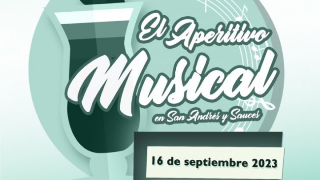 Los Sábados Tómate el Aperitivo Musical en San Andrés y Sauces con la actuación del grupo “Guateque”