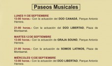 Paseos Musicales en San Andrés y Sauces dentro de las Fiestas Patronales en Honor a Nuestra Señora de Montserrat 2023