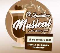 Los Sábados Tómate el Aperitivo Musical en San Andrés y Sauces con la actuación de Javi y la Banda Invisible