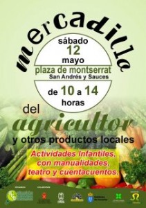 Mercadillo del agricultor y otros productos locales Mayo 2012