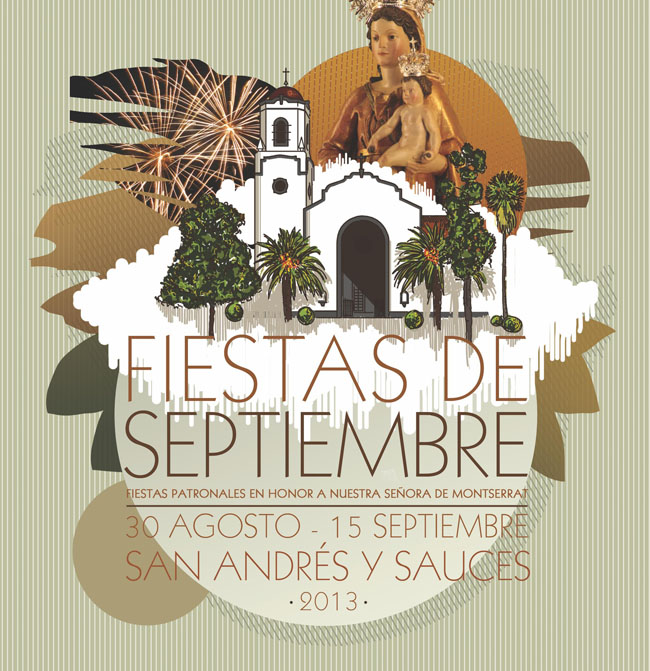 Programa de Actos de las Fiestas Patronales en Honor a Ntra. Sra. de  Montserrat 2013 - Ayuntamiento de San Andrés y Sauces | Ayuntamiento de San  Andrés y Sauces